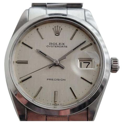 rolex oyster date precision vintage 1960|vintage 1960 Rolex men's watches.